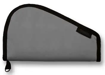 Bulldog Cases Medium Pistol Rug Gun Metal Grey Soft 15"x6" Model Bd611