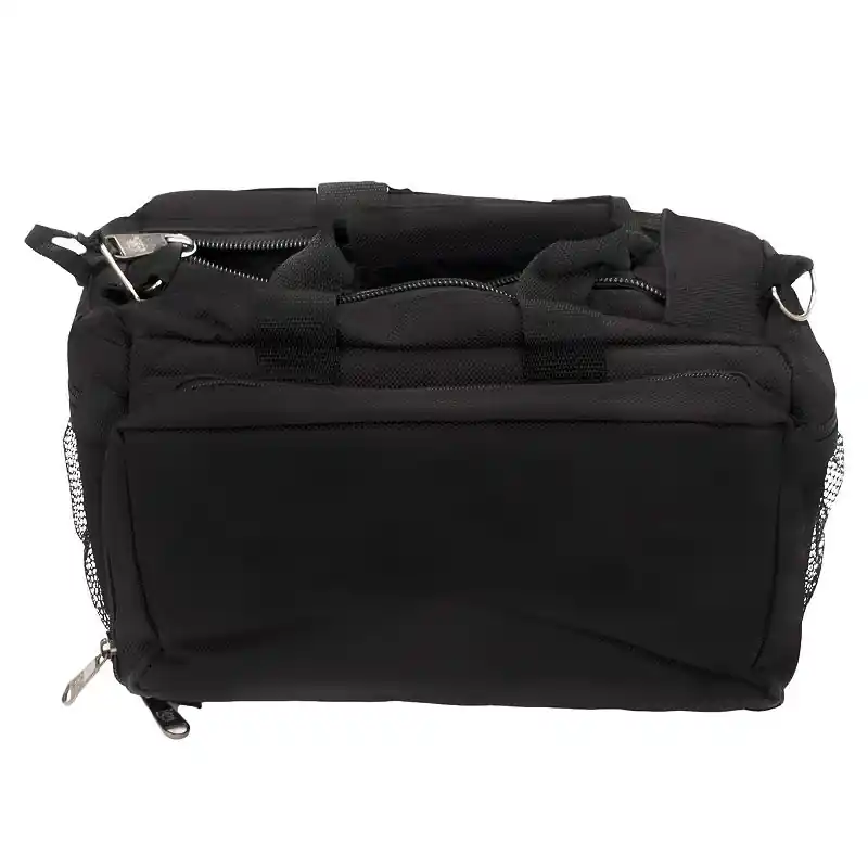 Bd910 Deluxe Tactical Range Bag With Shoulder Strap - Black