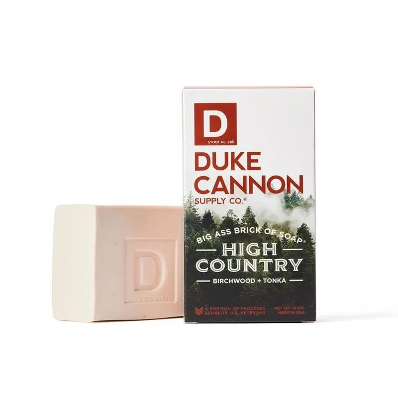 Duke Cannon High Country Forest Air & Birchwood Bar Soap – 10 oz