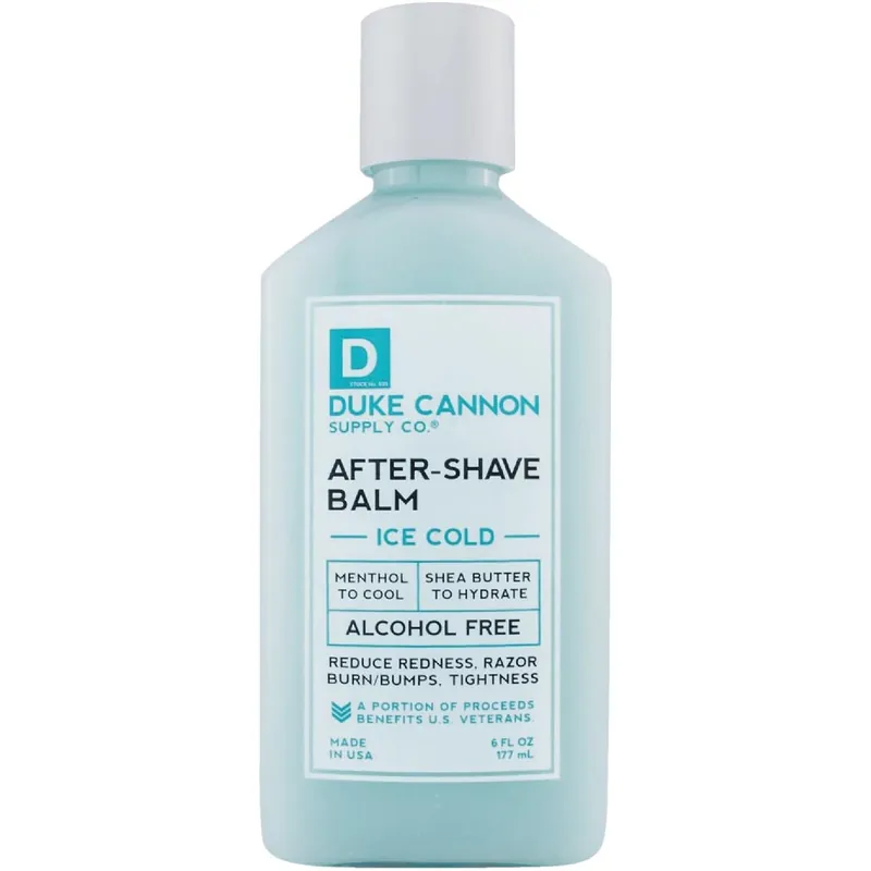 Duke Cannon 6 oz Menthol‑infused Cooling After‑shave Balm