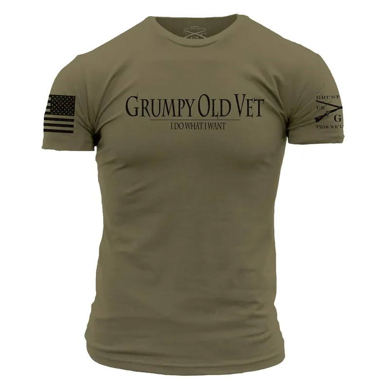 Grumpy Old Vet Tee 2x