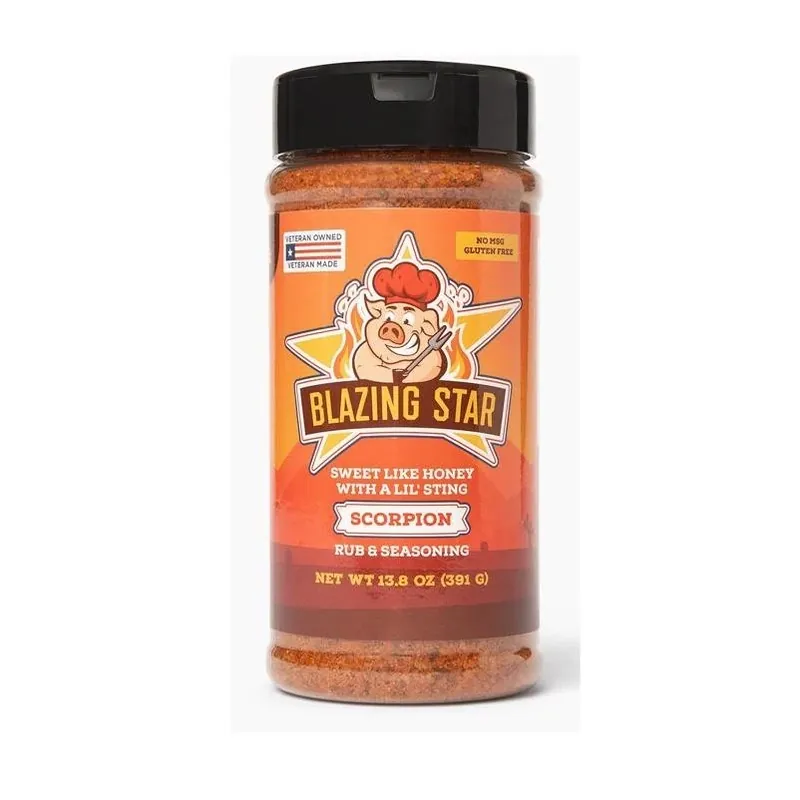 Scorpion Honey‑sting Rub – 13.8 oz Gluten‑free Seasoning