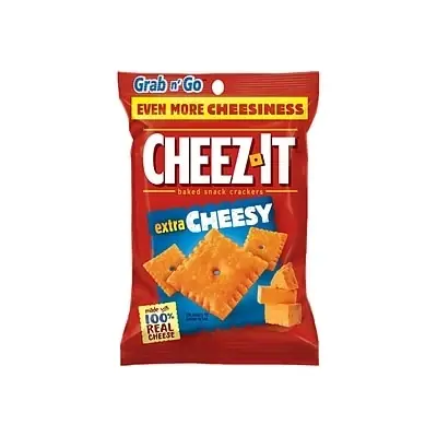 Extra Cheesy Crackers, 3 Oz. Bag, Model 24100-11771