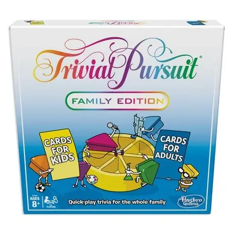 Trivial Pursuit Family Edition Board Game - Fun For All Ages