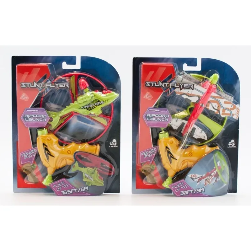 Lanard Toys Limited Prop Shots Ripcord Launch Helicopter - Exciting Toy For Kids