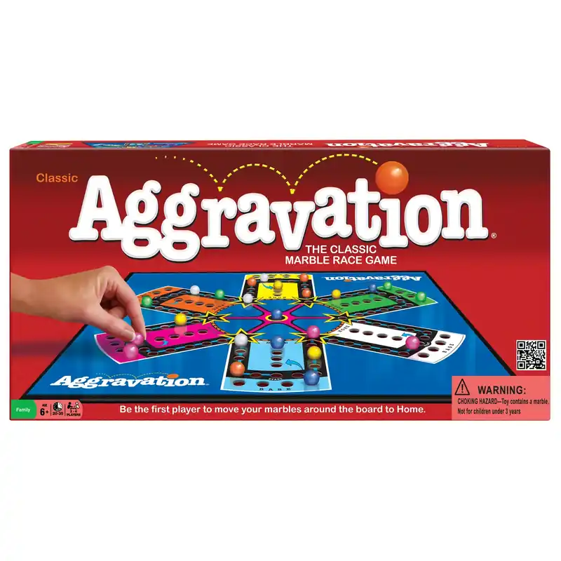 Classic Aggravation Board Game For 2-6 Players