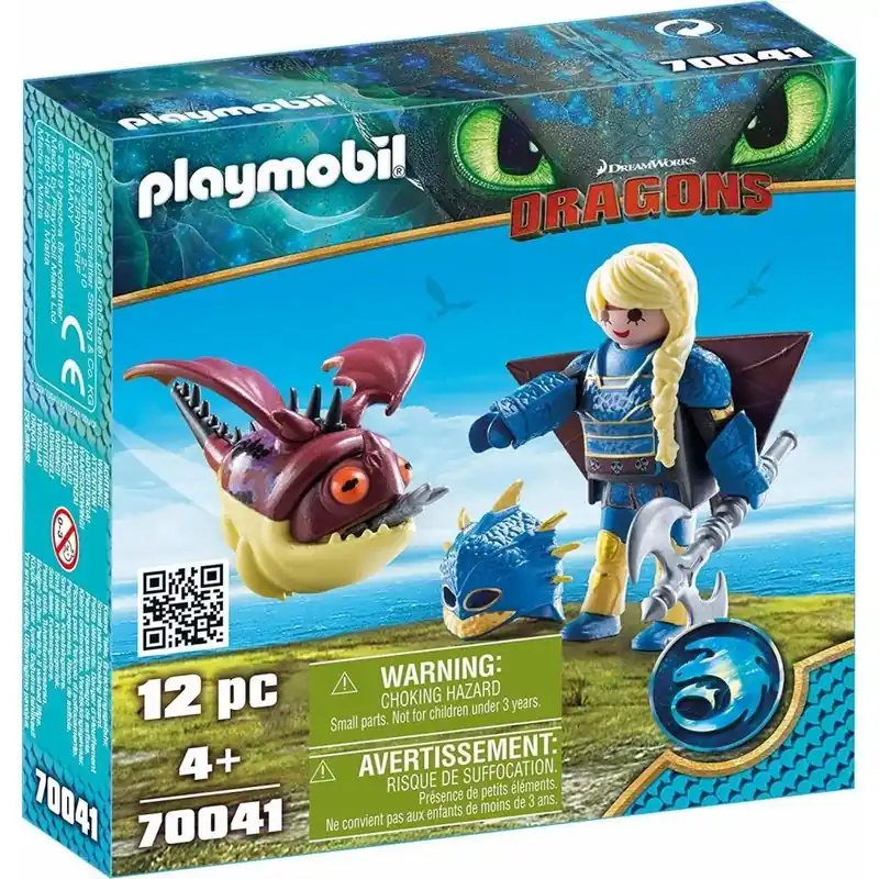 70041 How To Train Your Dragon Iii Astrid With Hobgobbler Play Set