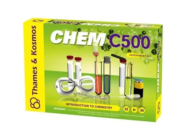 Chemistry C500 Experiment Kit - Version 2.0 - Multicolor