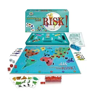 Risk! 1959 Classic Strategy Board Game