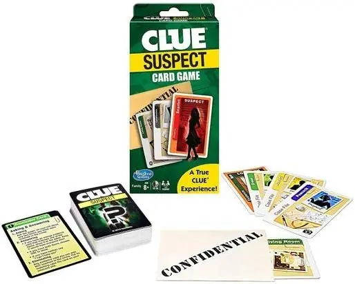 Clue Suspect Interactive Card Game - Winning Moves Model 1210 For Strategic Fun