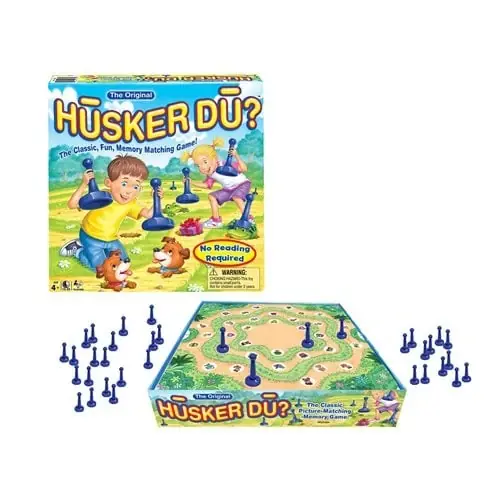 Memory Matching Board Game - Classic Family Fun For All Ages