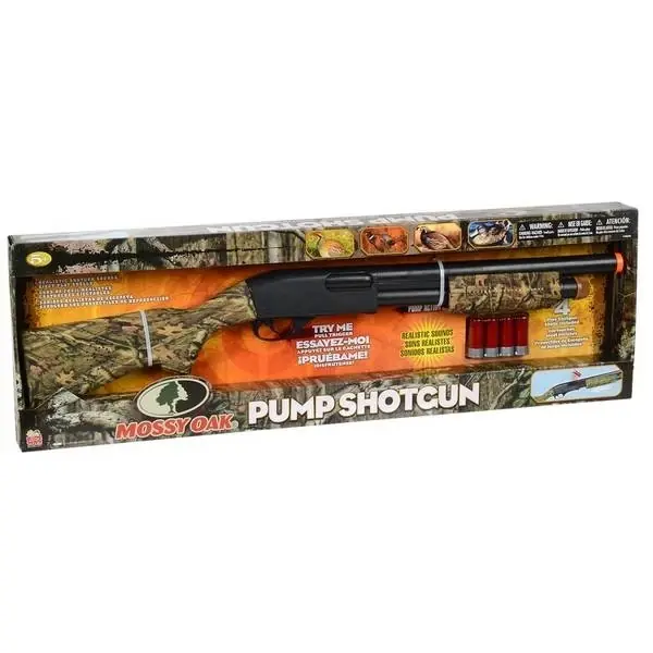 Mossy Oak Pump Shotgun - Realistic Toy Gun For Kids