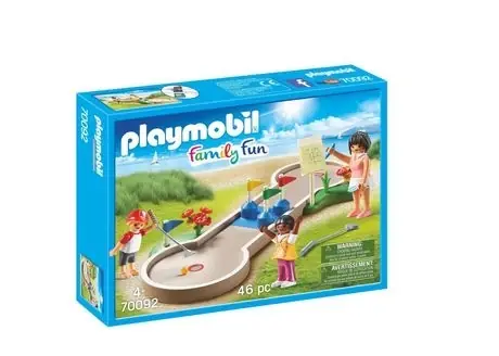 70092 Mini Golf Camping Playset With Accessories And Figures