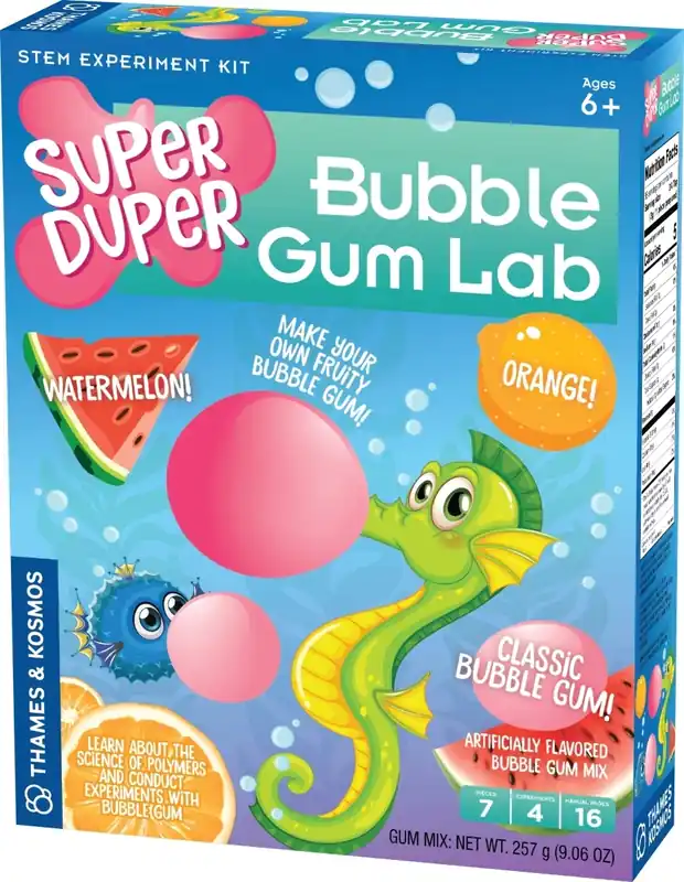 Super Duper Bubble Gum Lab Stem Experiment Kit For Kids