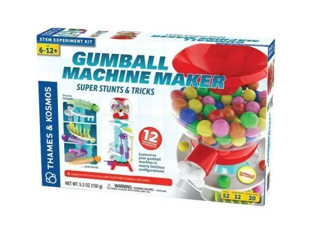 Gumball Machine Maker Science Experiment Kit - Super Stunts & Tricks