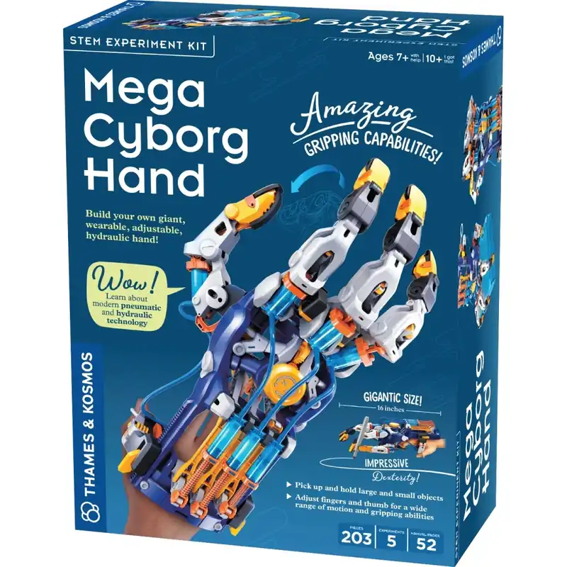 Mega Cyborg Hand Stem Science Experiment Construction Kit