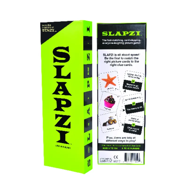 Slapzi Card/picture Game - Fast-matching Fun For Ages 8+