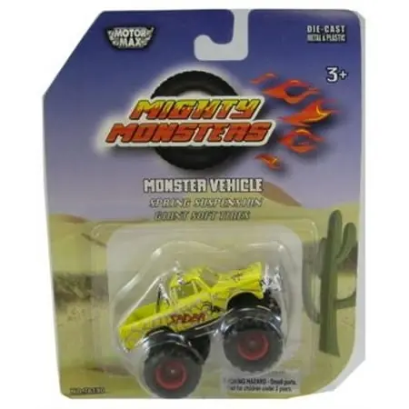 Rbi 3 Inch Monster Vehicles - Part Number 76190 - Durable Toy Trucks For Boys