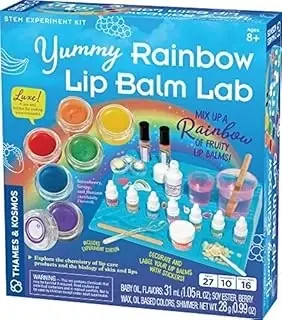 Yummy Rainbow Lip Balm Lab 550040 - Fun Diy Kit For Kids
