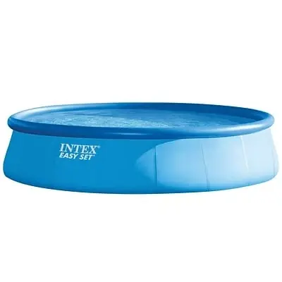 Easy Set 18‘ X 48‘ Inflatable Round Swimming Pool Set With Pump And Ladder