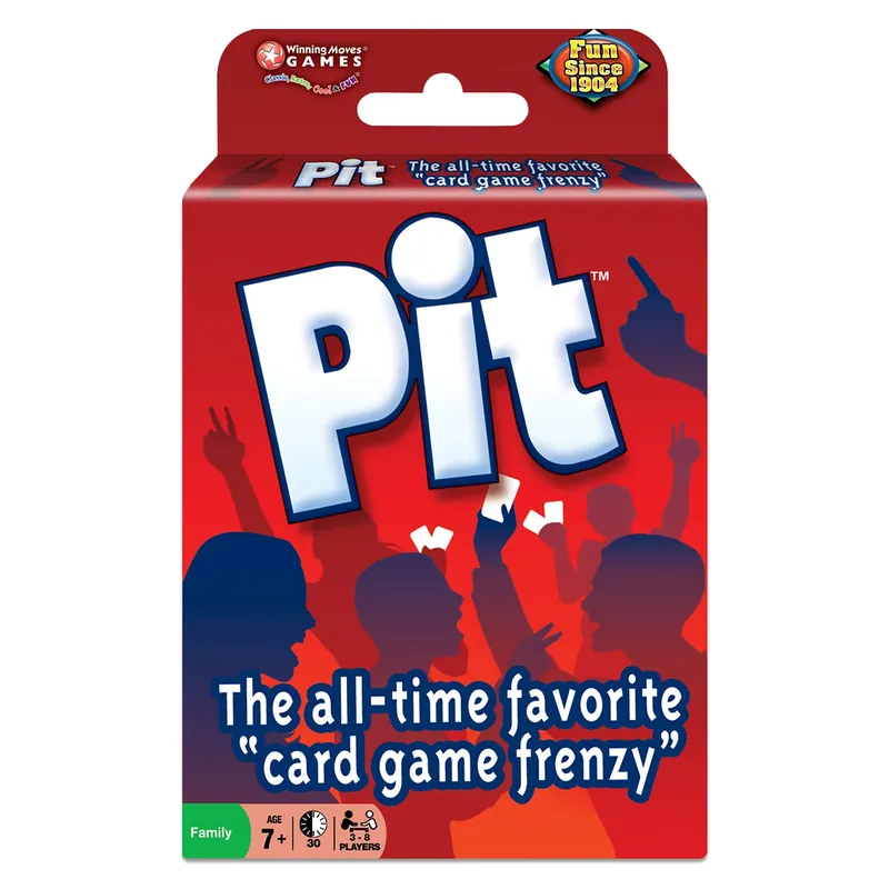 Pit Card Game 75 Pieces - Fun Trading Card Game For All Ages