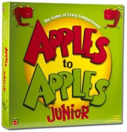 Apples To Apples Junior Card Game - Hilarious Comparisons For Kids