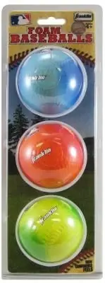 Mlb Soft Pu Foam Baseball 3pk