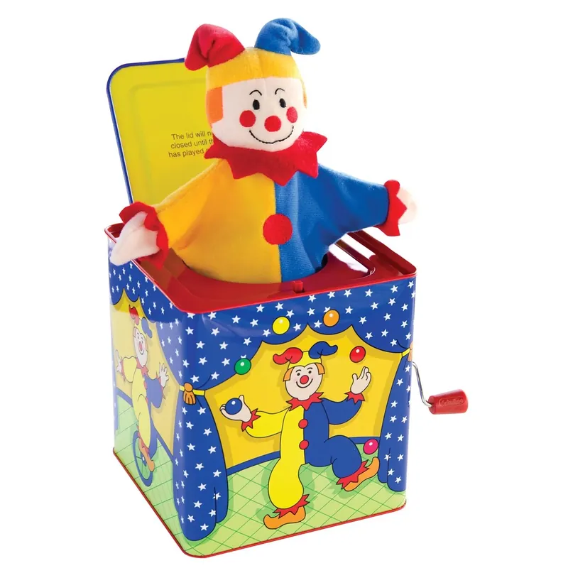 Jester Jack In The Box Multicolored Classic Toy