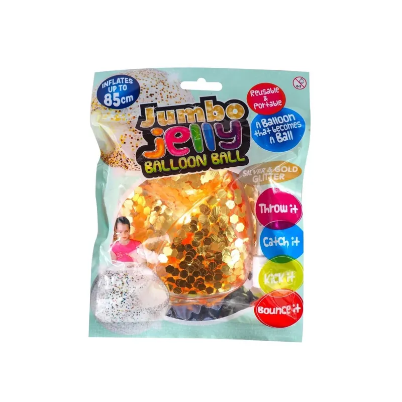 Jumbo Jelly Ball Assorted 1 Piece Super-stretchy Inflatable Toy