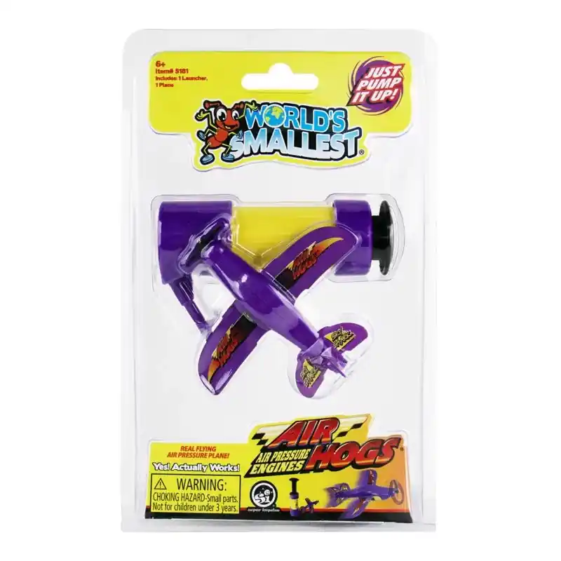 World‘s Smallest Air Hogs Flying Toy Blue For Ages 6+