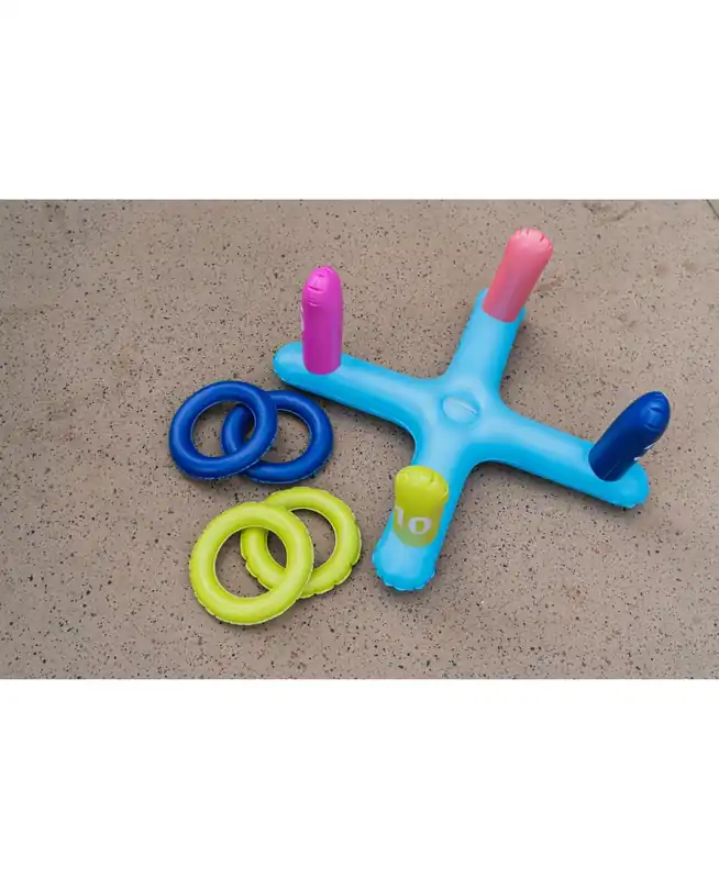 Inflatable Ring Toss Game For 2 Or More Players - Heavy-duty Pvc