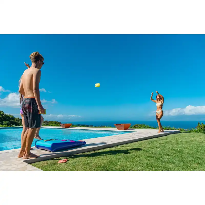 Inflatable Cornhole Game For 2 Or More Players - Heavy-duty Pvc