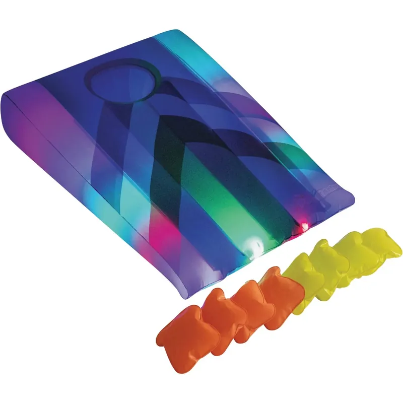 Inflatable Floating Led Cornhole Set For 2 Or More Players - Model Pc3256ch