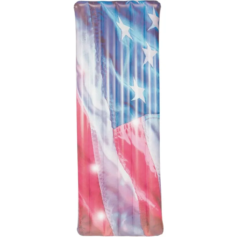 Stars & Stripes 30 In. W. X 74 In. L. Illuminated Deluxe Pool Float