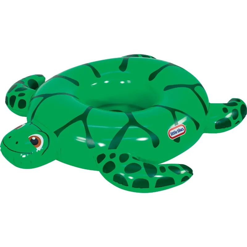Little Tikes Timmy Turtle Baby Pool Float - Green Ride-on Baby Boat Lt2719tt