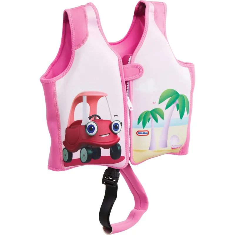 Neoprene Beach Pink Swim Vest For Kids - Model Lt2730bpk