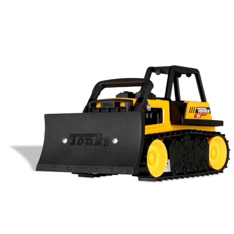 Steel Classics 12.5" Bulldozer - Durable Metal Construction Toy