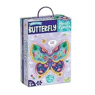 Floor Puzzle Butterfly Design For Kids - Engaging Educational Toy
