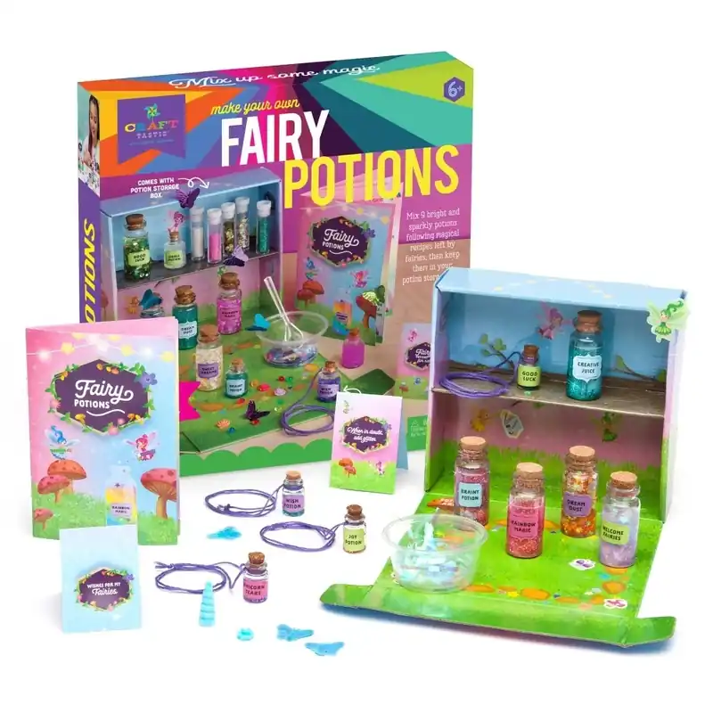 Make Your Own Fairy Potion Kit - Craft-tastic Creative Crafting Set