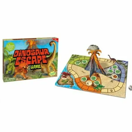 Dinosaur Escape Cooperative Board Game By Peaceable Kingdom Press - Model Gmc7