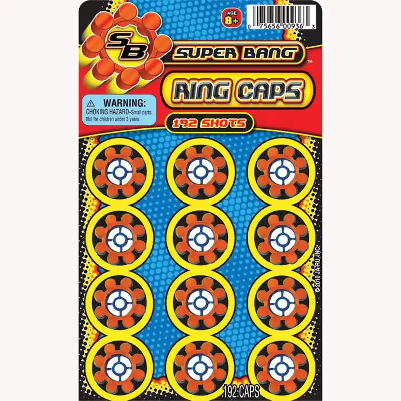 Ddi 1186470 Super Bang Ring Caps 192ct Case Of 12