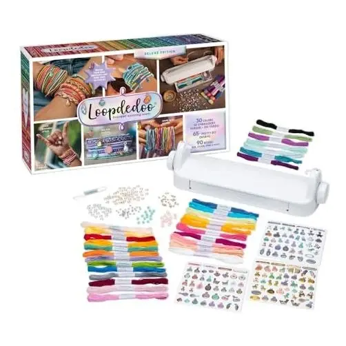 Deluxe Loopdedoo With Charms - Creative Art Activity For Kids