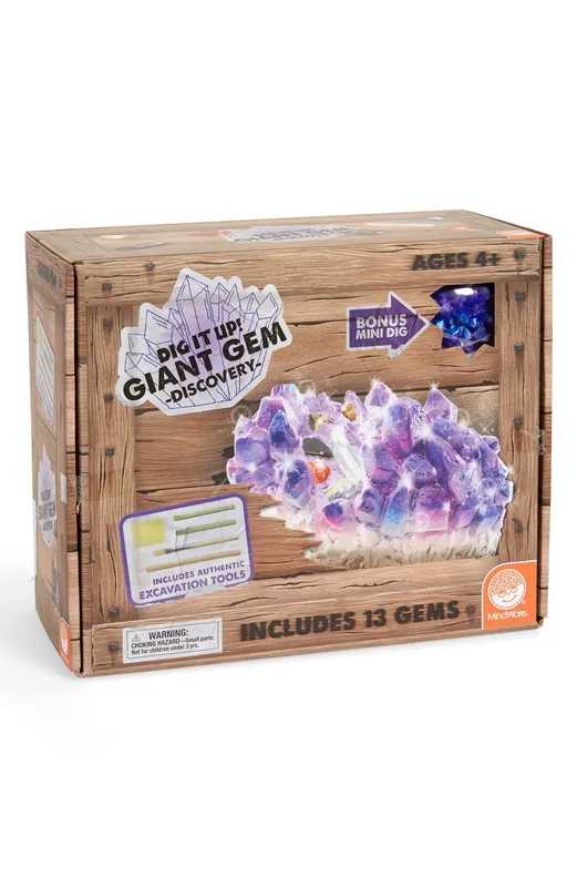 Mw-78077 Giant Gem Discovery Kit For Kids - Fun Educational Activity