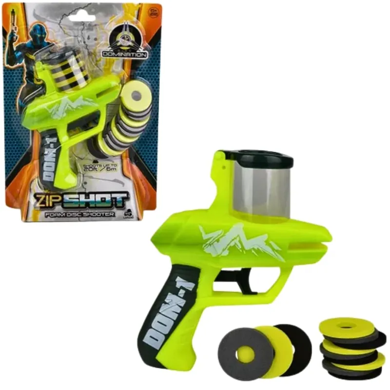 Disc Domination Zip Shot Toy By Lanard - Ultimate Outdoor Fun