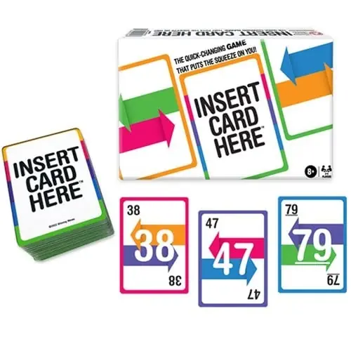 Insert Card Here Game - Fun Family Card Game For All Ages