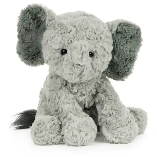 Gund Cozys Collection Elephant Plush Stuffed Animal, Green-grey, 10 Inches
