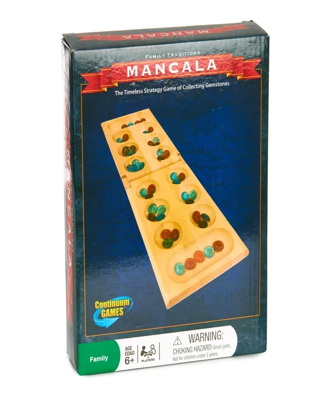Family Traditions Mancala Game By Continuum Games - Classic Strategy Board Game