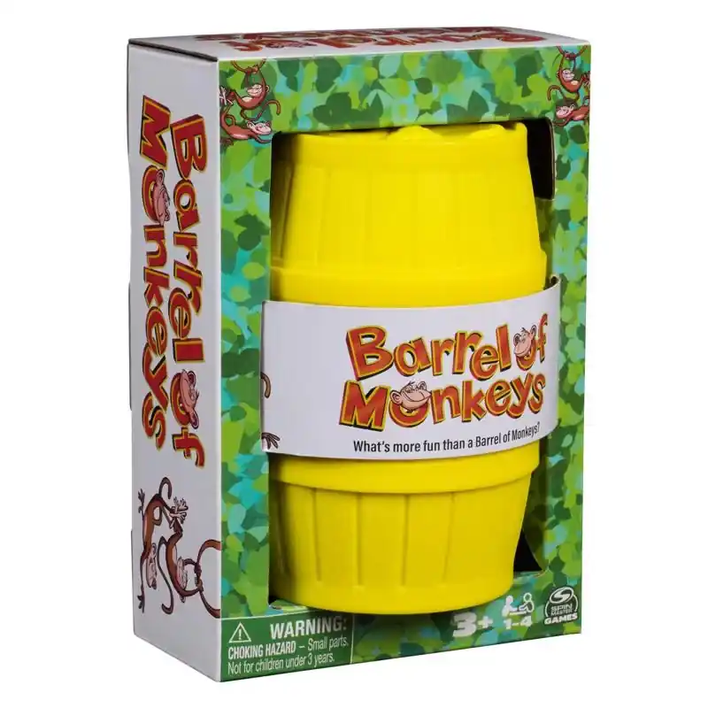 Barrel Of Monkeys Yellow, 3+ Years, 6069692