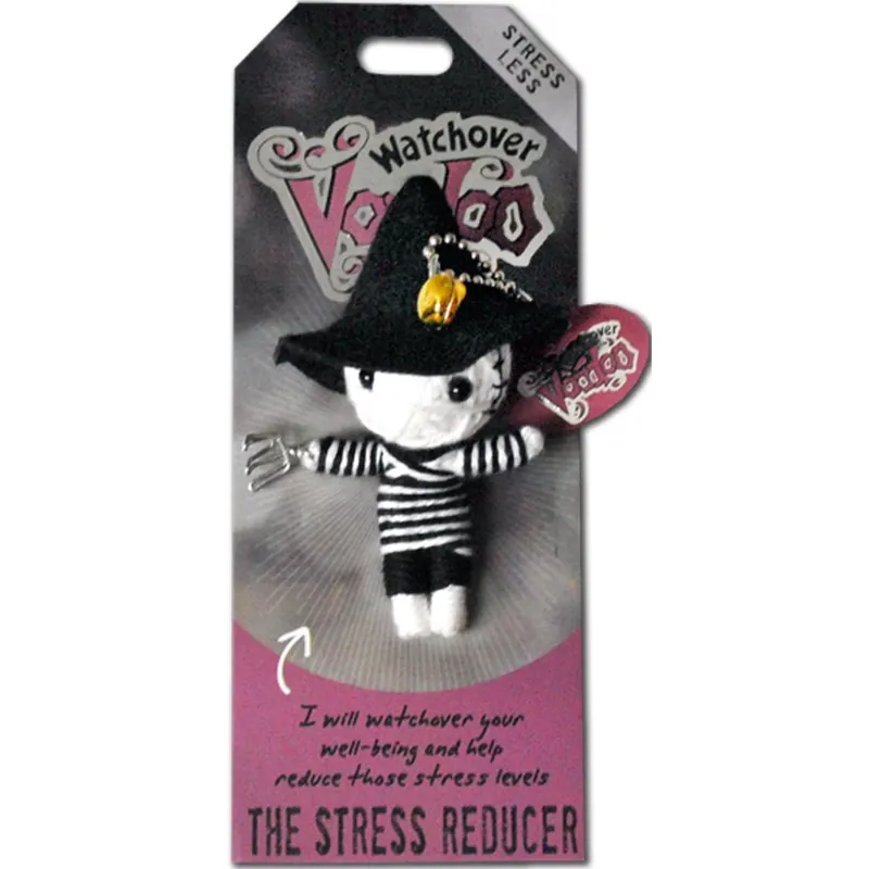 Watchover Voodoo Doll - The Stress Reducer /pink Card
