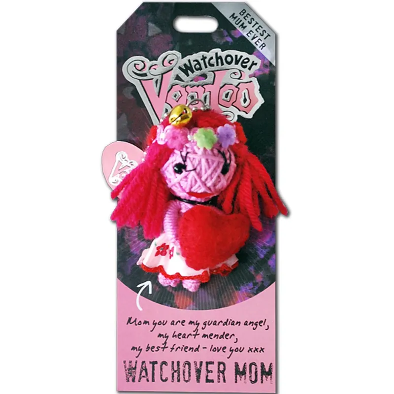 Watchover Voodoo Doll - Watchover Mom /pink Card